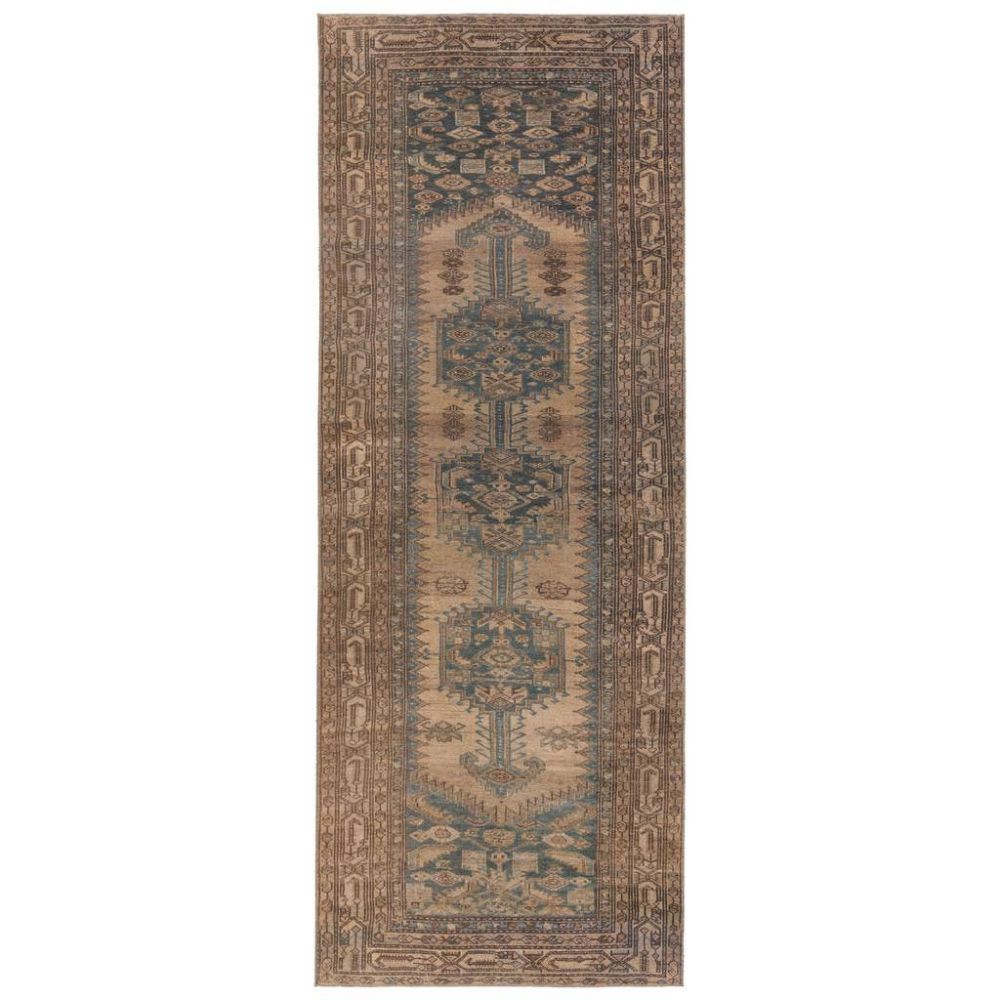 Jaipur Living CAN03 Reeves Medallion Brown/ Blue Area Rug (2
