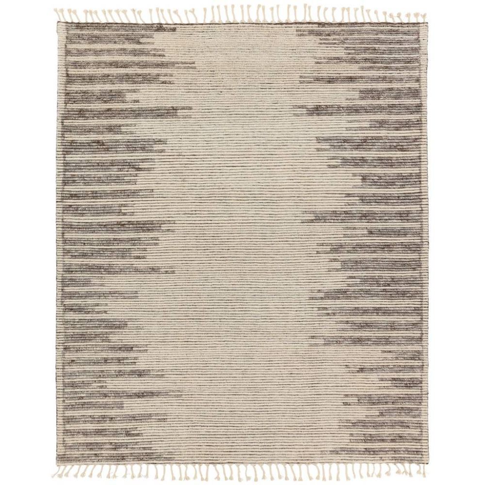 Jaipur Living ALP05 Patra Hand-Knotted Solid Cream/ Taupe Area Rug (5
