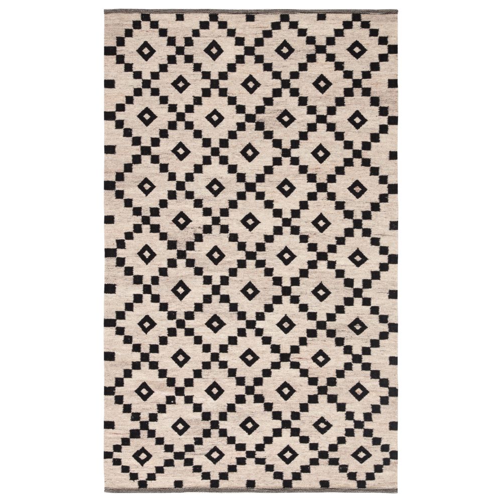 Jaipur Living SCN01 Croix Handmade Geometric Black/ White Area Rug (8