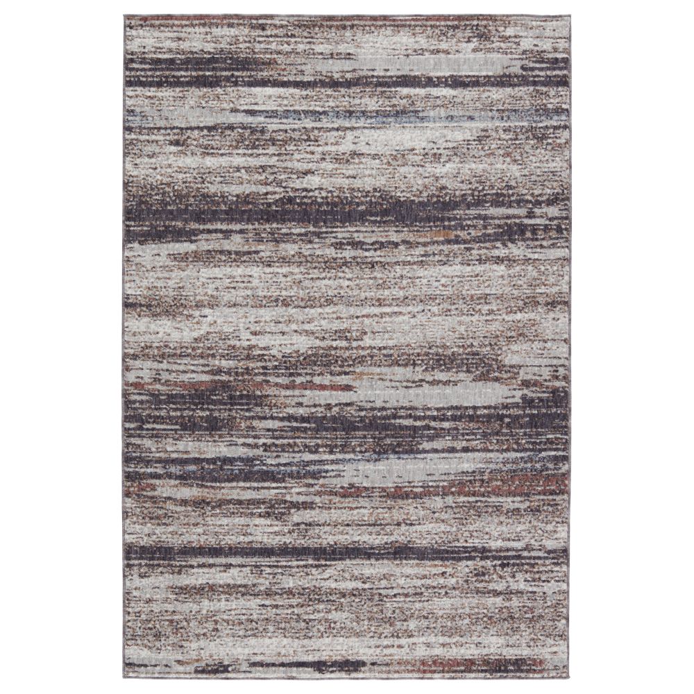 Vibe by Jaipur Living SEI03 Favre Abstract Light Gray/ Charcoal Area Rug (9