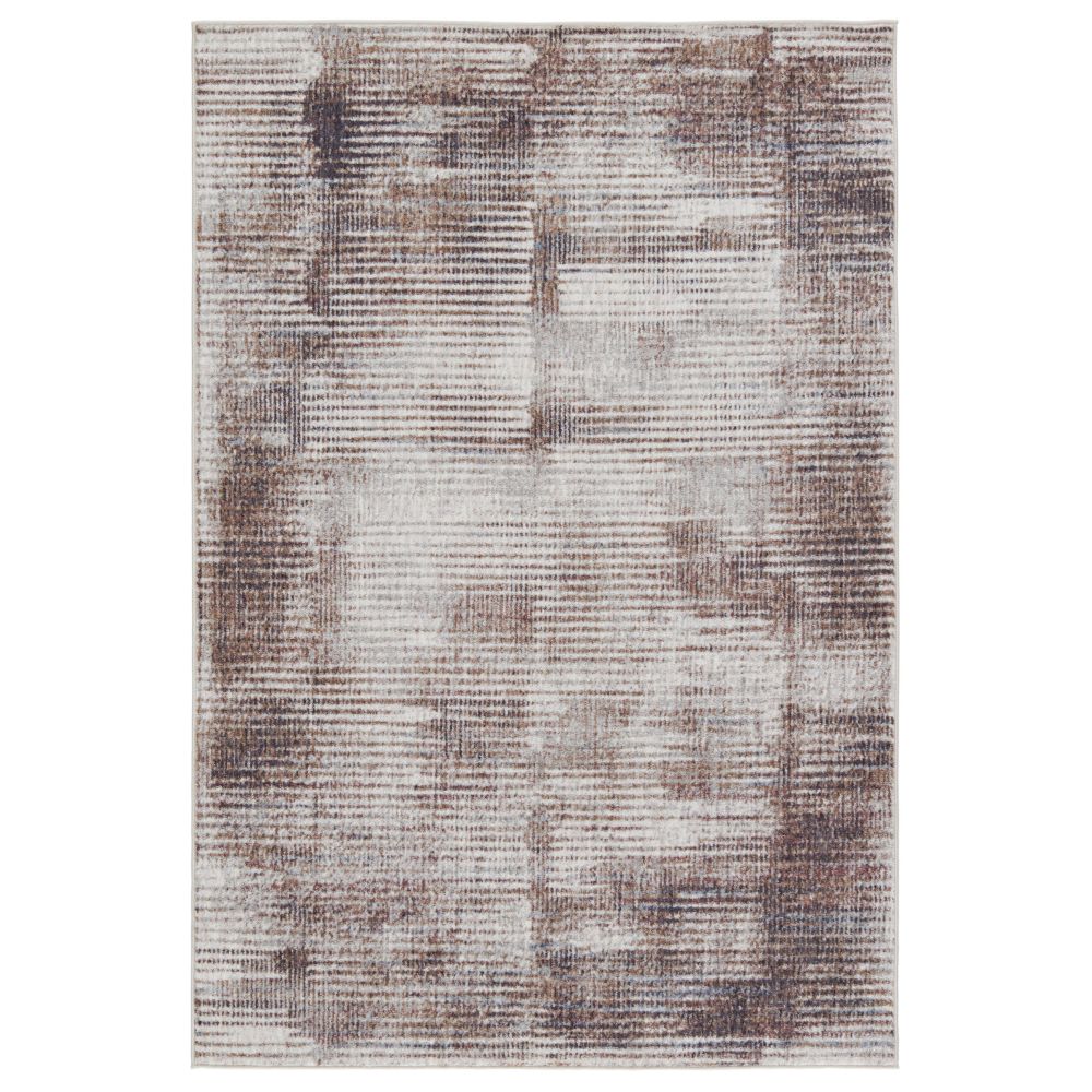 Vibe by Jaipur Living SEI05 Sixton Abstract Light Gray/ Brown Area Rug (8