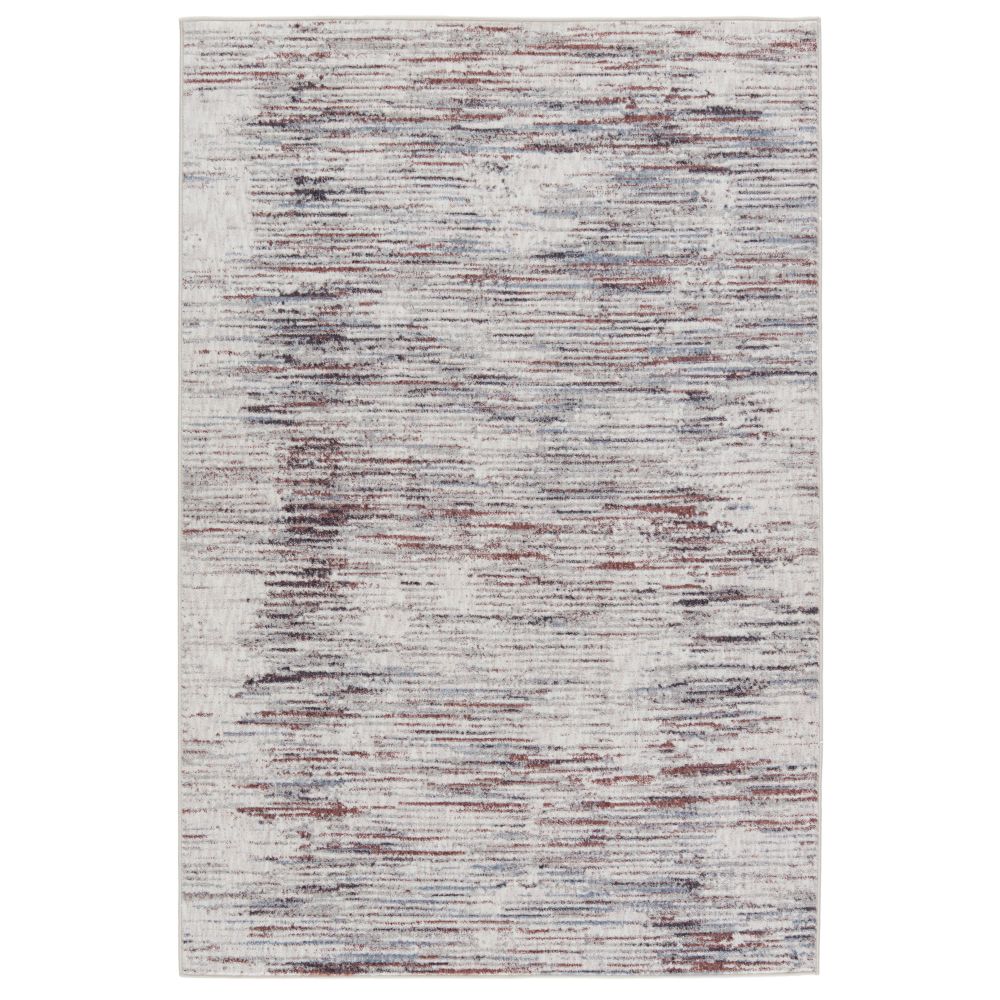 Vibe by Jaipur Living SEI06 Wystan Abstract Gray/ Burgundy Area Rug (9