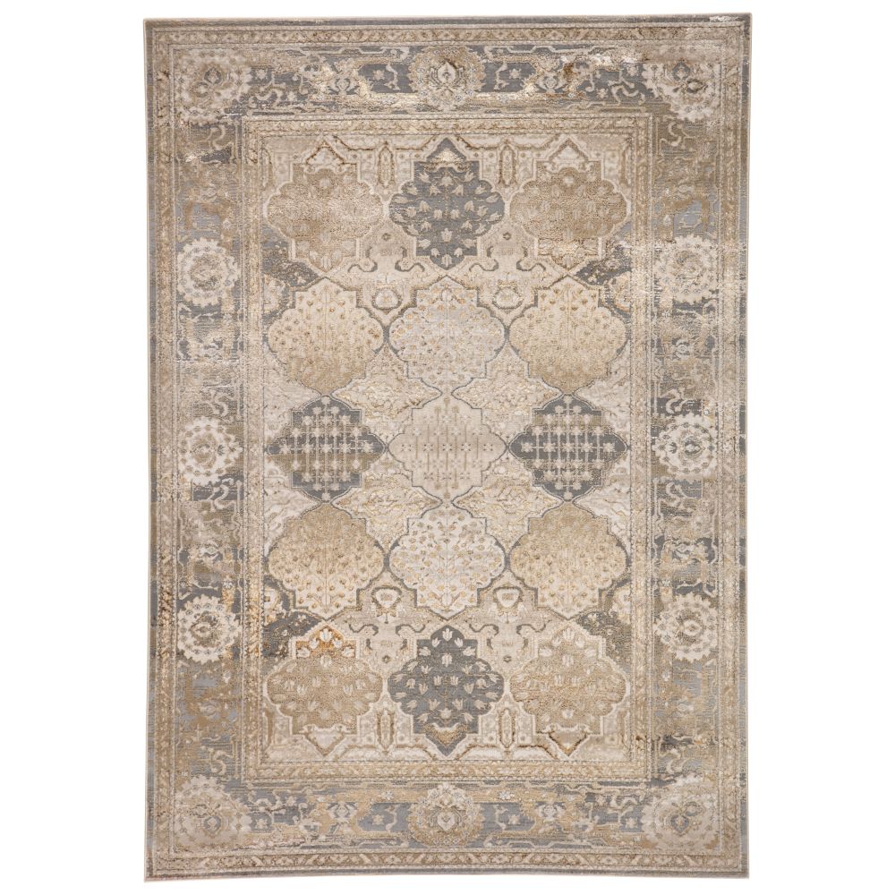 Vibe by Jaipur Living SNL04 Hadwin Oriental Gray/ Gold Area Rug (6