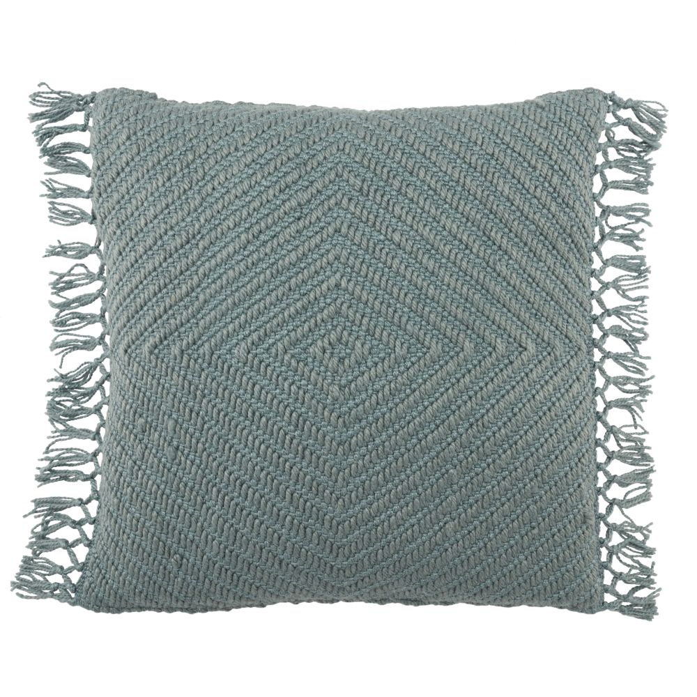 Jaipur Living TLS02 Maritima Geometric Blue Indoor/ Outdoor Pillow Cover 20 inch