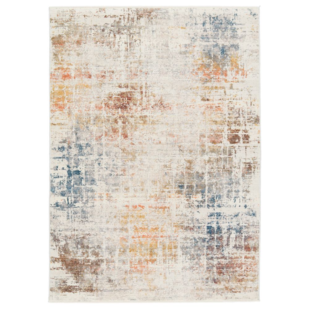 Vibe by Jaipur Living TRR15 Nanko Abstract Multicolor/ Ivory Area Rug (8