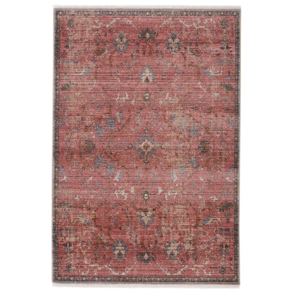 Vibe by Jaipur Living ZFA07 Marcella Oriental Pink/ Gray Area Rug (5