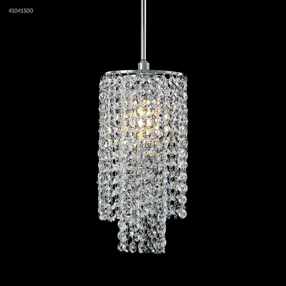 James R Moder Crystal 41041S00 Contemporary Crystal Chandelier in Silver