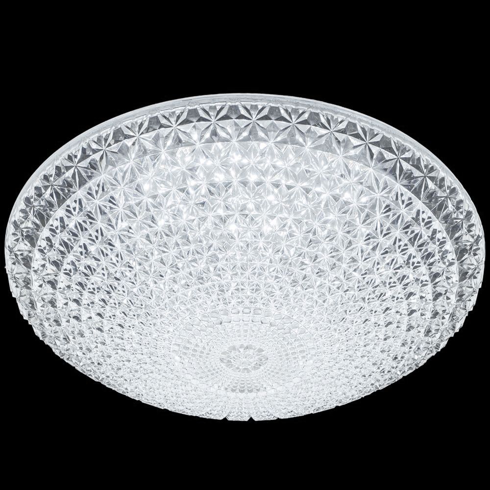 James R Moder Crystal 41126W22LED LED Acrylic Chandelier In White Finish