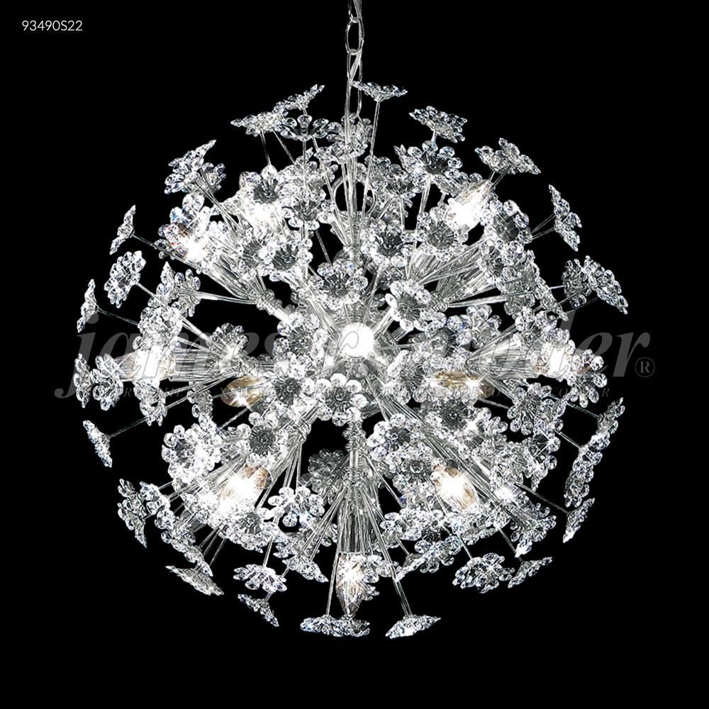 James R Moder Crystal 93490G00 Ball Chandelier in Gold