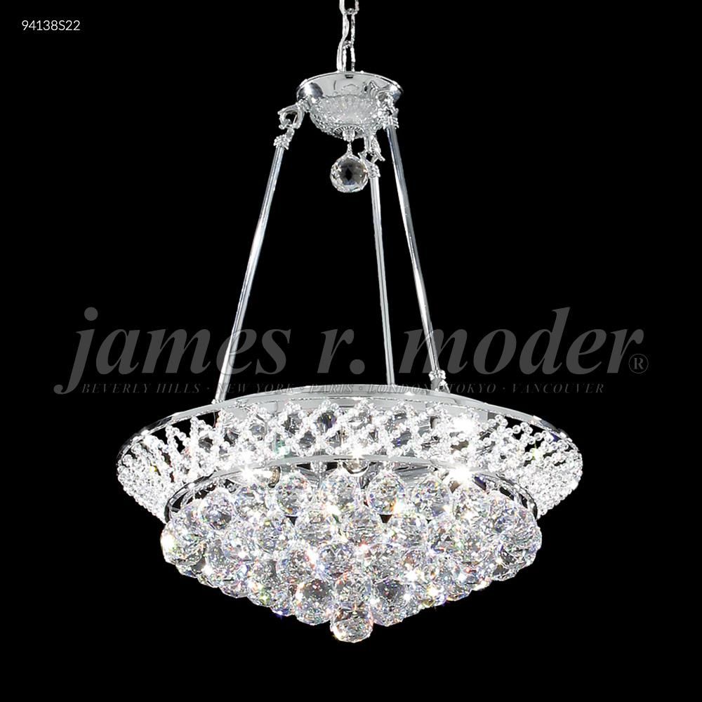 James R Moder Crystal 94138G22 Jacqueline Collection Chandelier in Gold