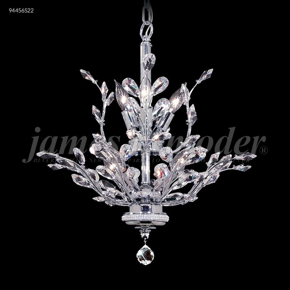 James R Moder Crystal 94456G2GT Florale Collection Chandelier in Gold