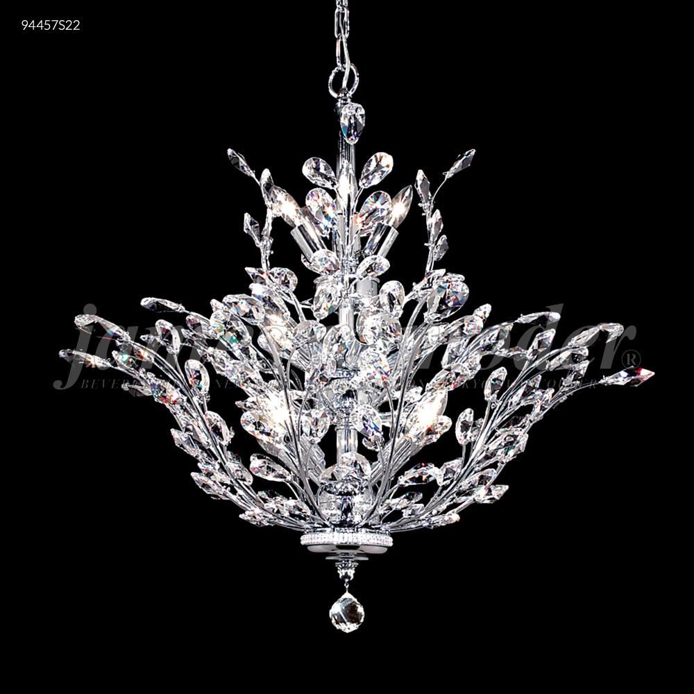 James R Moder Crystal 94457G11 Florale Collection Chandelier in Gold