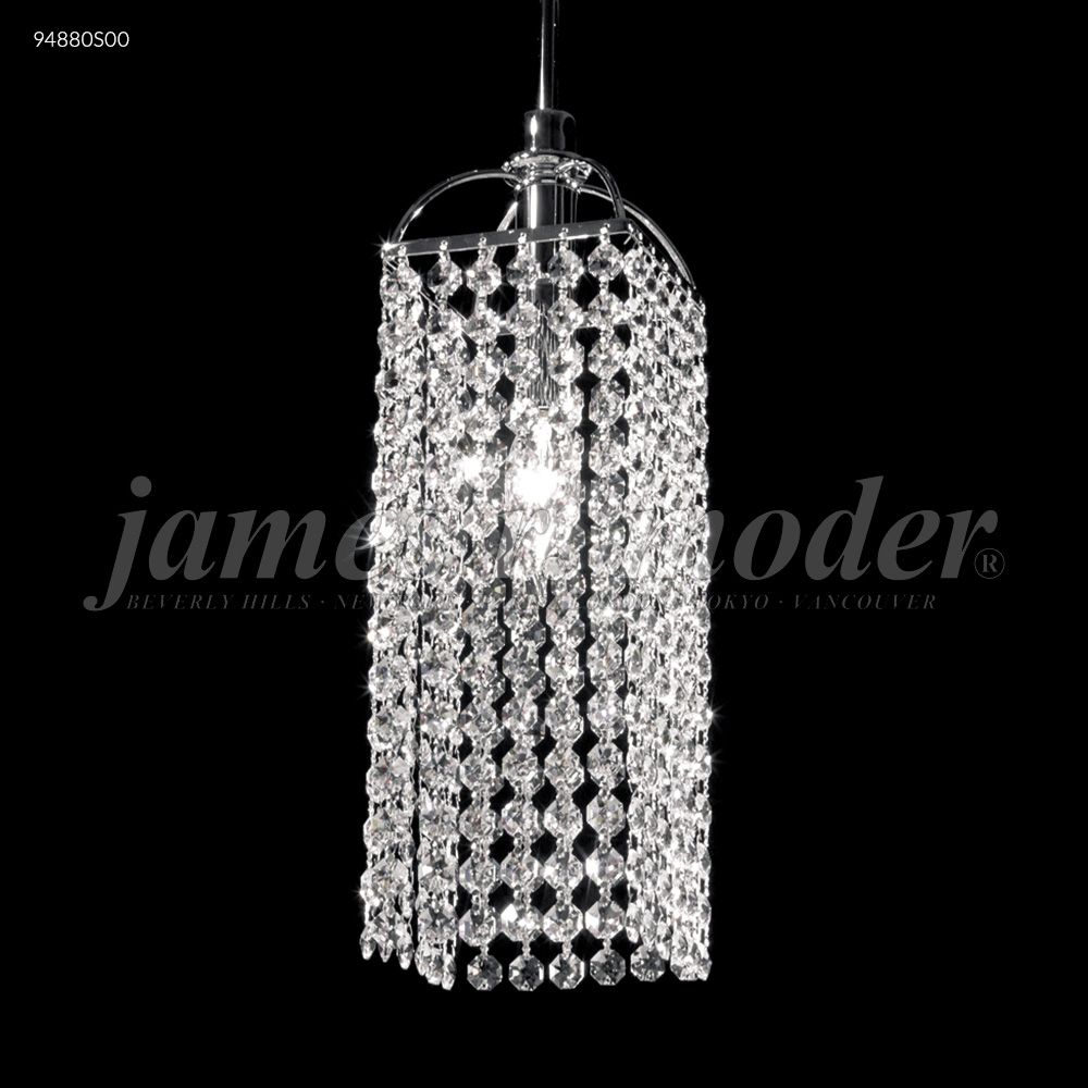 James R Moder Crystal 94880S00 Tekno Mini with Long Square Head in Silver
