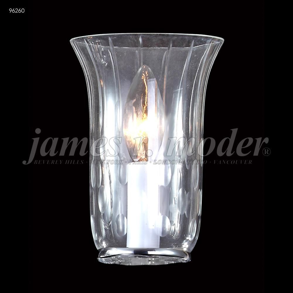 James R Moder Crystal 96260S18 Shaped Crystal Shade