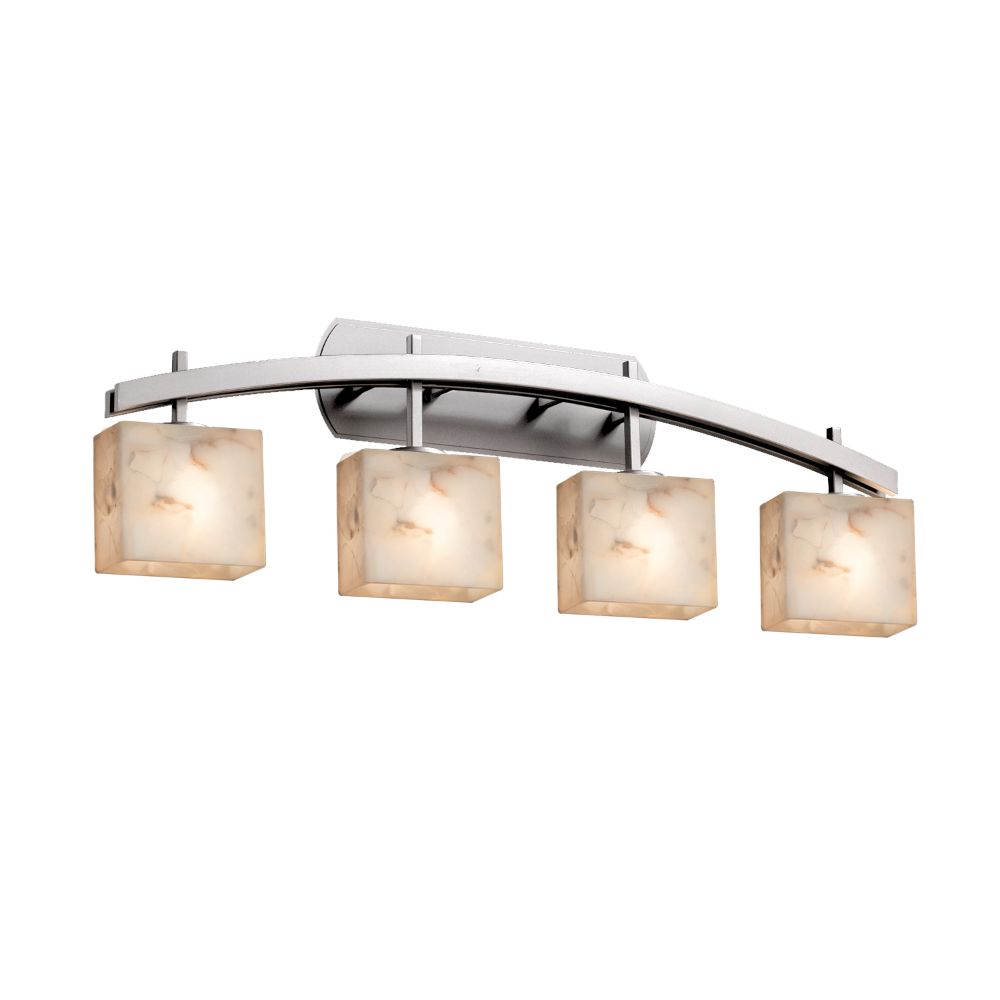 Justice Design Group ALR-8594-30-CROM-LED4-2800 Archway 4-Light Bath Bar - LED in Polished Chrome