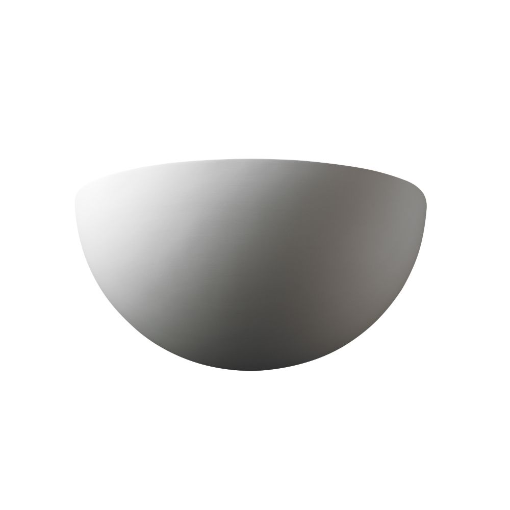 Justice Design Group CER-1100-CLAY Really Big Quarter Sphere in Canyon Clay