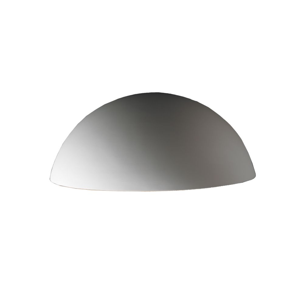 Justice Design Group CER-1300W-BIS Small Quarter Sphere - Downlight (Outdoor) in Bisque