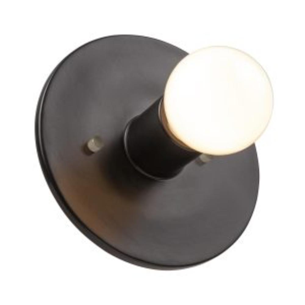 Justice Design CER-6270-BIS Discus Wall Sconce in Bisque