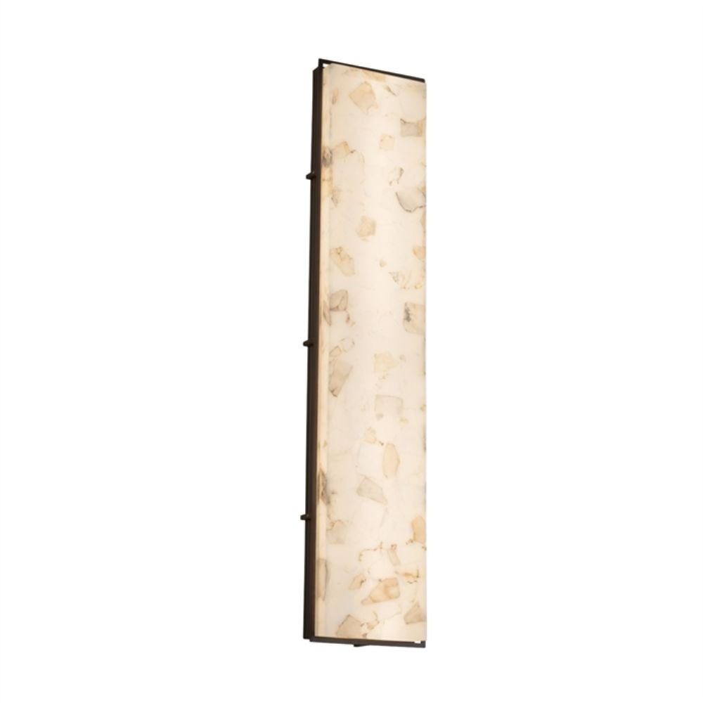 Justice Design Group ALR-7567W-NCKL Avalon 48" ADA Outdoor/Indoor LED Wall Sconce in Brushed Nickel