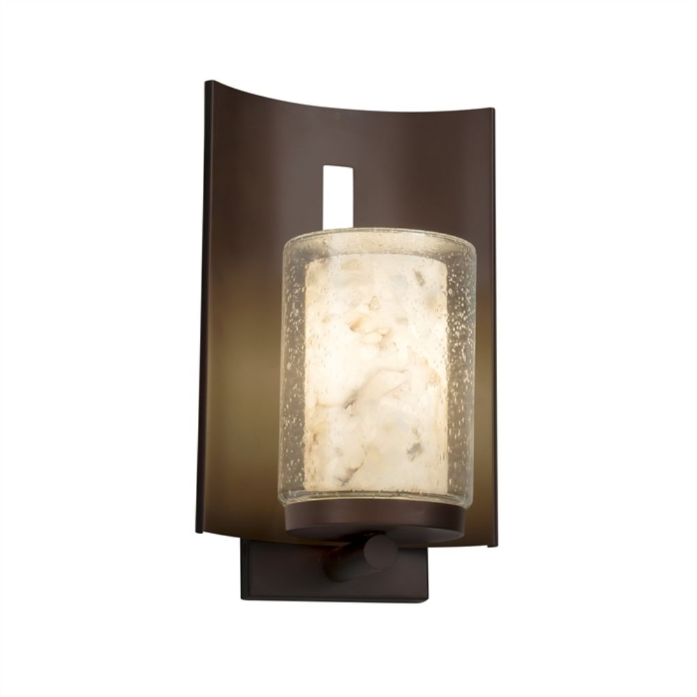 Justice Design Group ALR-7591W-10-DBRZ-LED1-700 Embark 1-Light Outdoor LED Wall Sconce in Dark Bronze