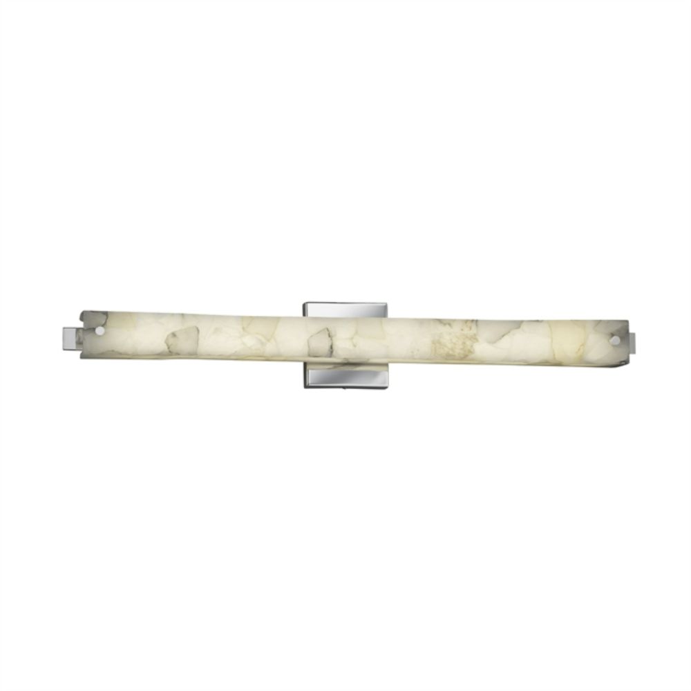 Justice Design Group ALR-8685-NCKL Edge 31" ADA Linear LED Wall/Bath in Brushed Nickel