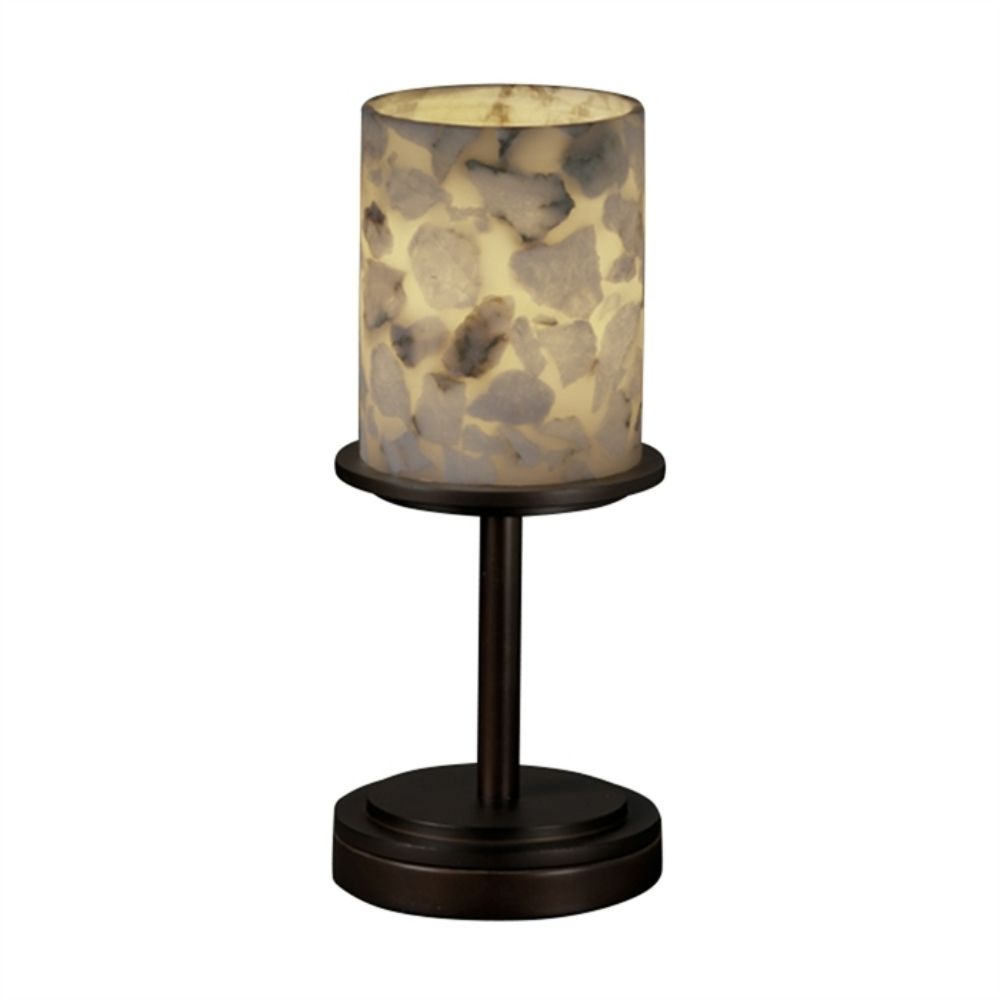 Justice Design Group ALR-8798-10-NCKL-LED1-700 Dakota 1-Light Table Lamp (Short) - LED in Brushed Nickel