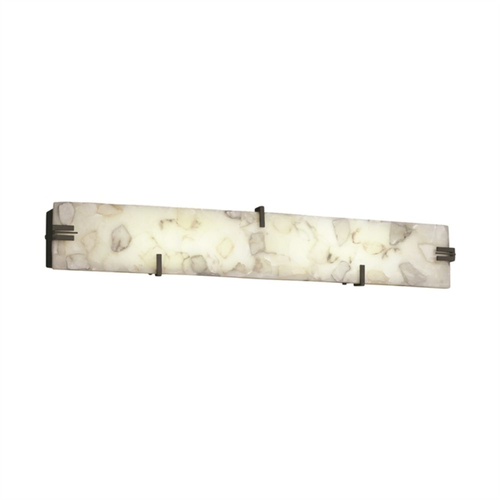 Justice Design Group ALR-8880-NCKL Clips 36" Linear Wall/Bath LED in Brushed Nickel