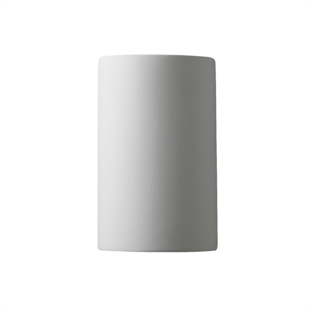 Justice Design Group CER-0940W-ANTS Small Cylinder - Closed Top (Outdoor) in Antique Silver