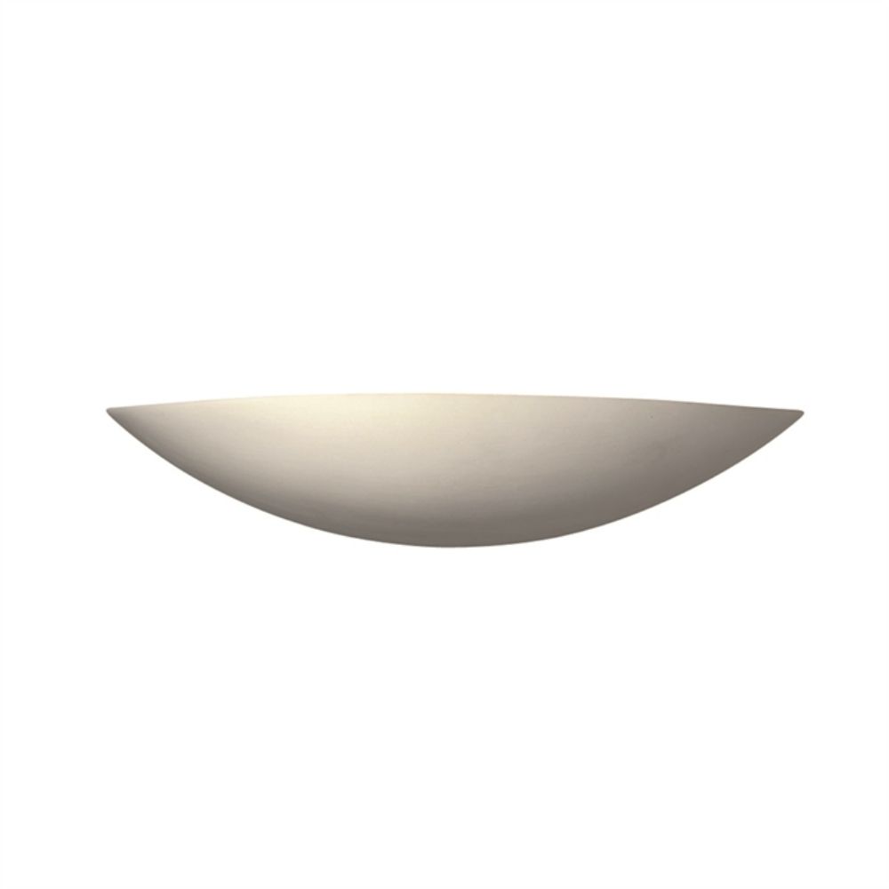 Justice Design Group CER-4210-SLHY-LED2-1400 Small ADA Sliver LED Wall Sconce in Harvest Yellow Slate