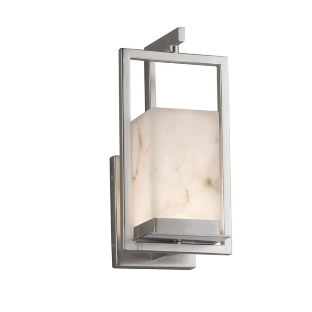 Justice Design Group FAL-7511W-DBRZ Laguna 1-Light LED Outdoor Wall Sconce in Dark Bronze