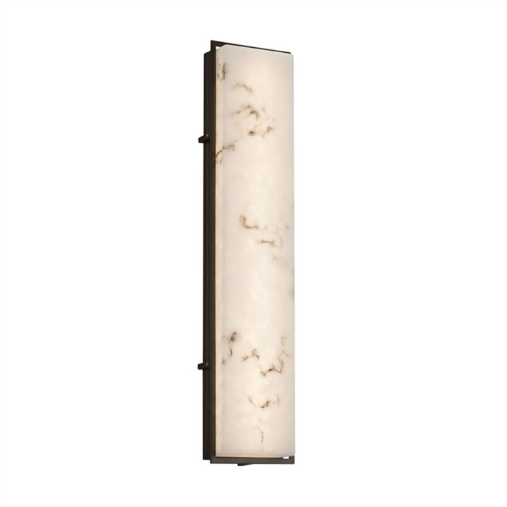 Justice Design Group FAL-7566W-NCKL Avalon 36" ADA Outdoor/Indoor LED Wall Sconce in Brushed Nickel
