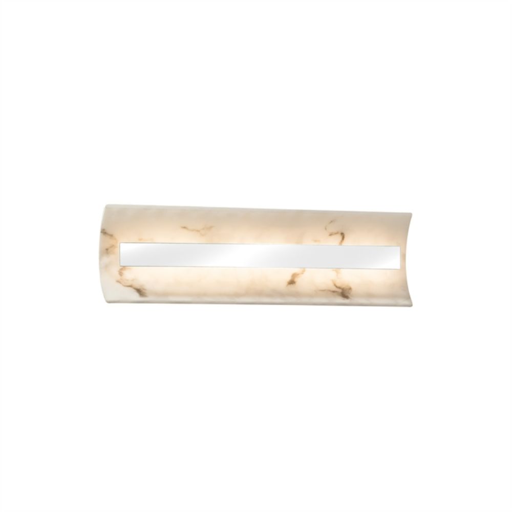 Justice Design Group FAL-8621-CROM Contour 21" Linear Wall/Bath LED in Polished Chrome