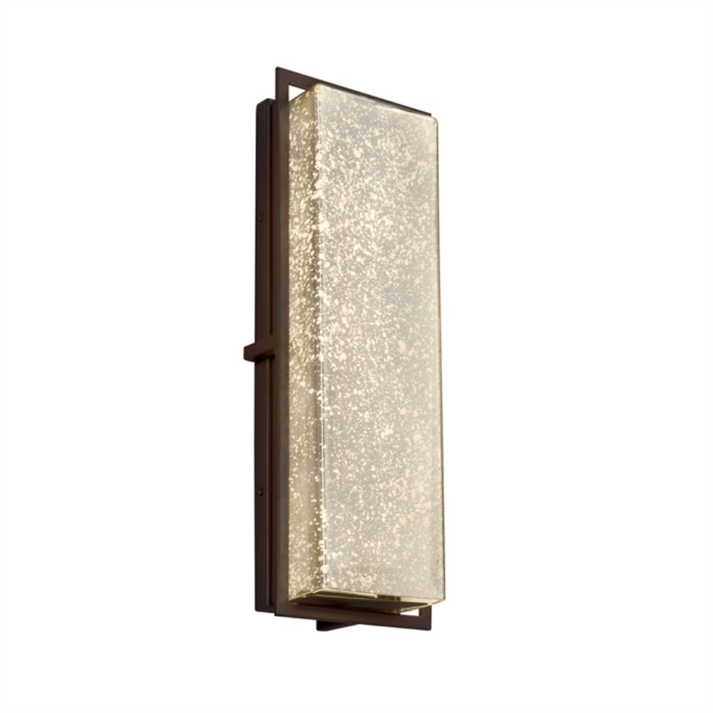 Justice Design Group FSN-7564W-MROR-NCKL Avalon Large ADA Outdoor/Indoor LED Wall Sconce in Brushed Nickel