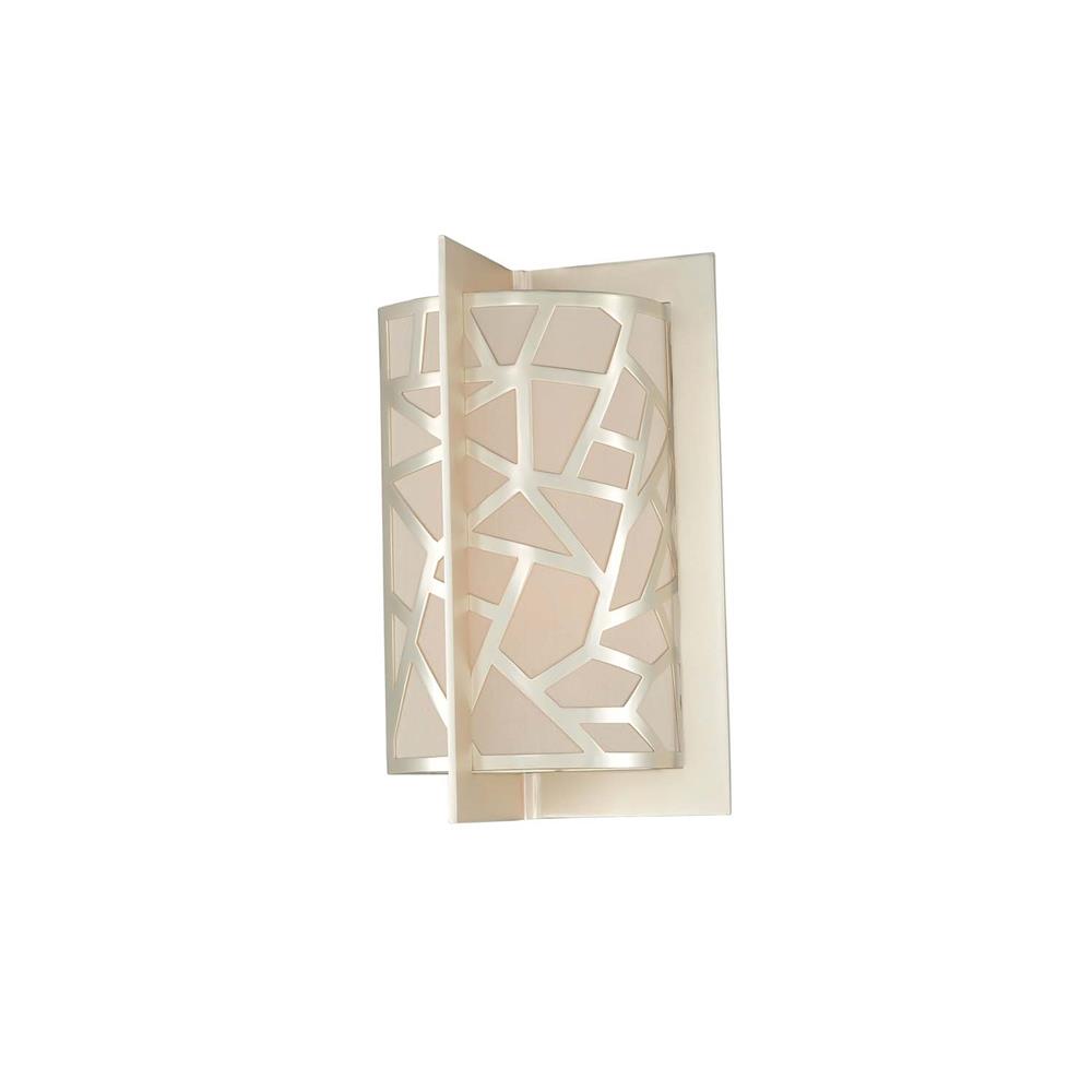 Kalco 303521RS 2 Light ADA Wall Sconce in Rose Silver