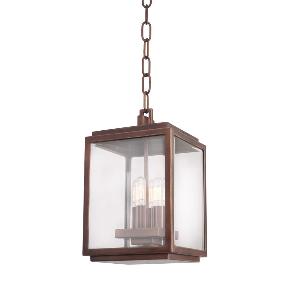 Kalco 403850CP Large Pendant in Copper Patina