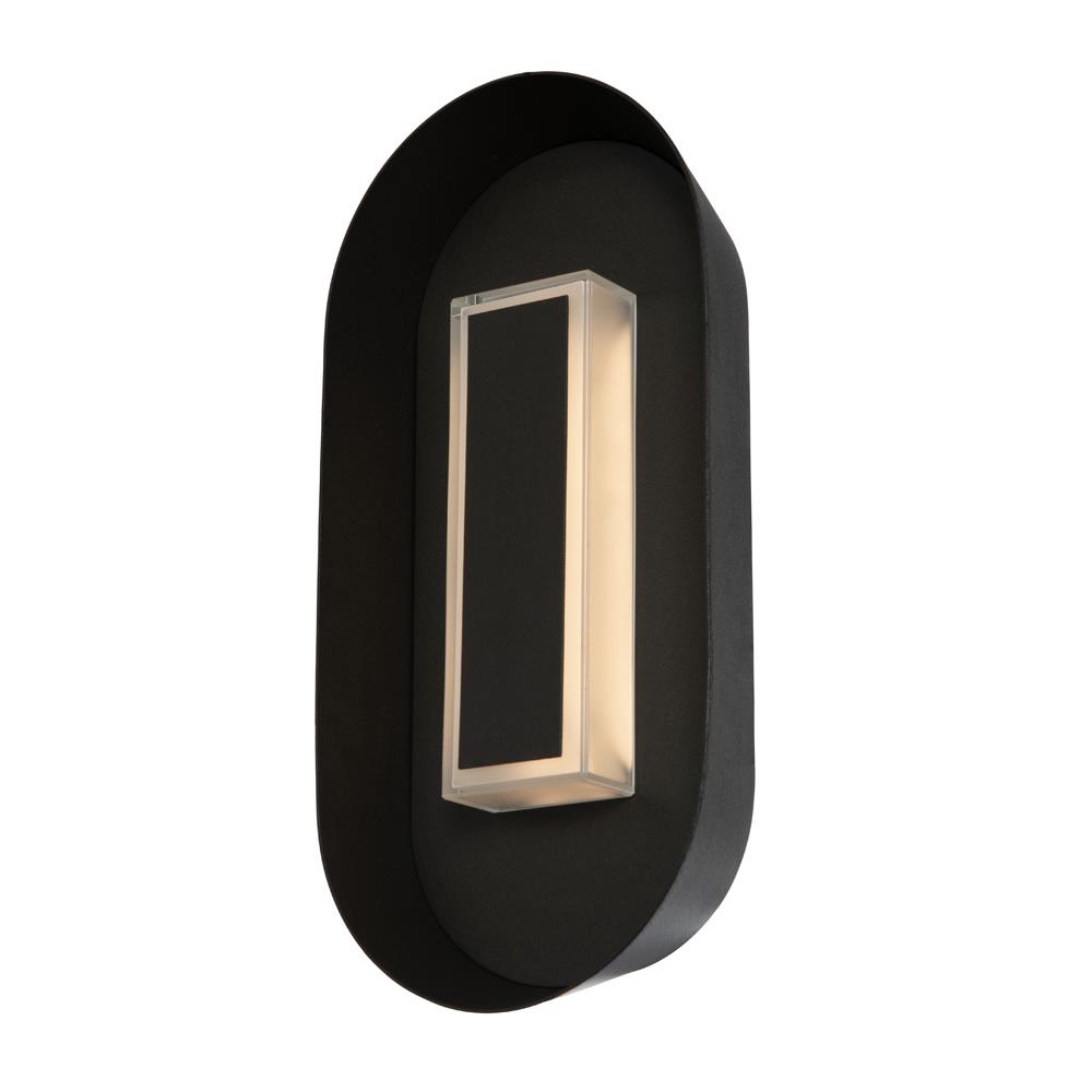 Kalco 405121MB Outdoor Prescott Small LED ADA Wall Sconce in Matte Black