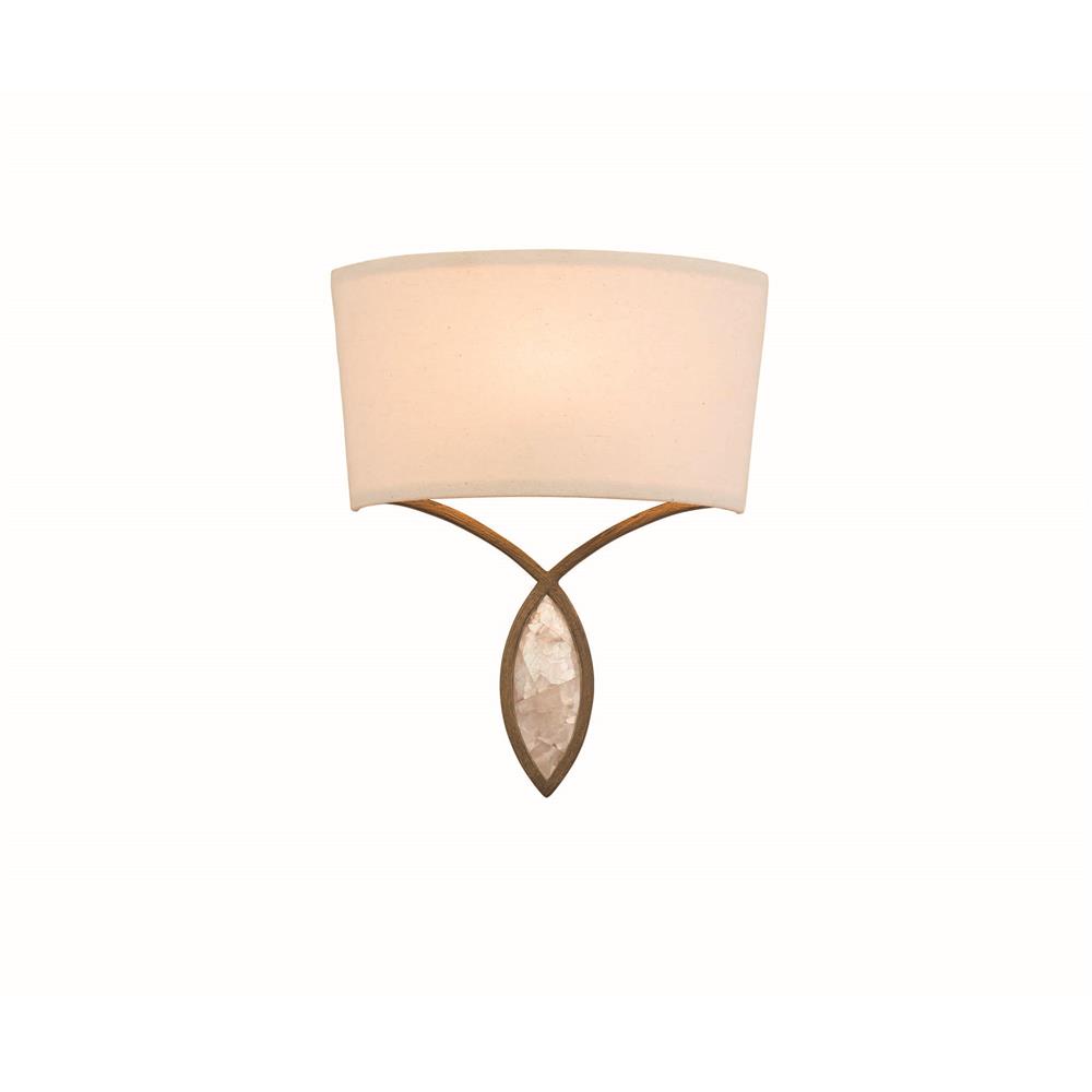 Kalco 505121DG Sayville 2 Light Wall Sconce in Distressed Gold