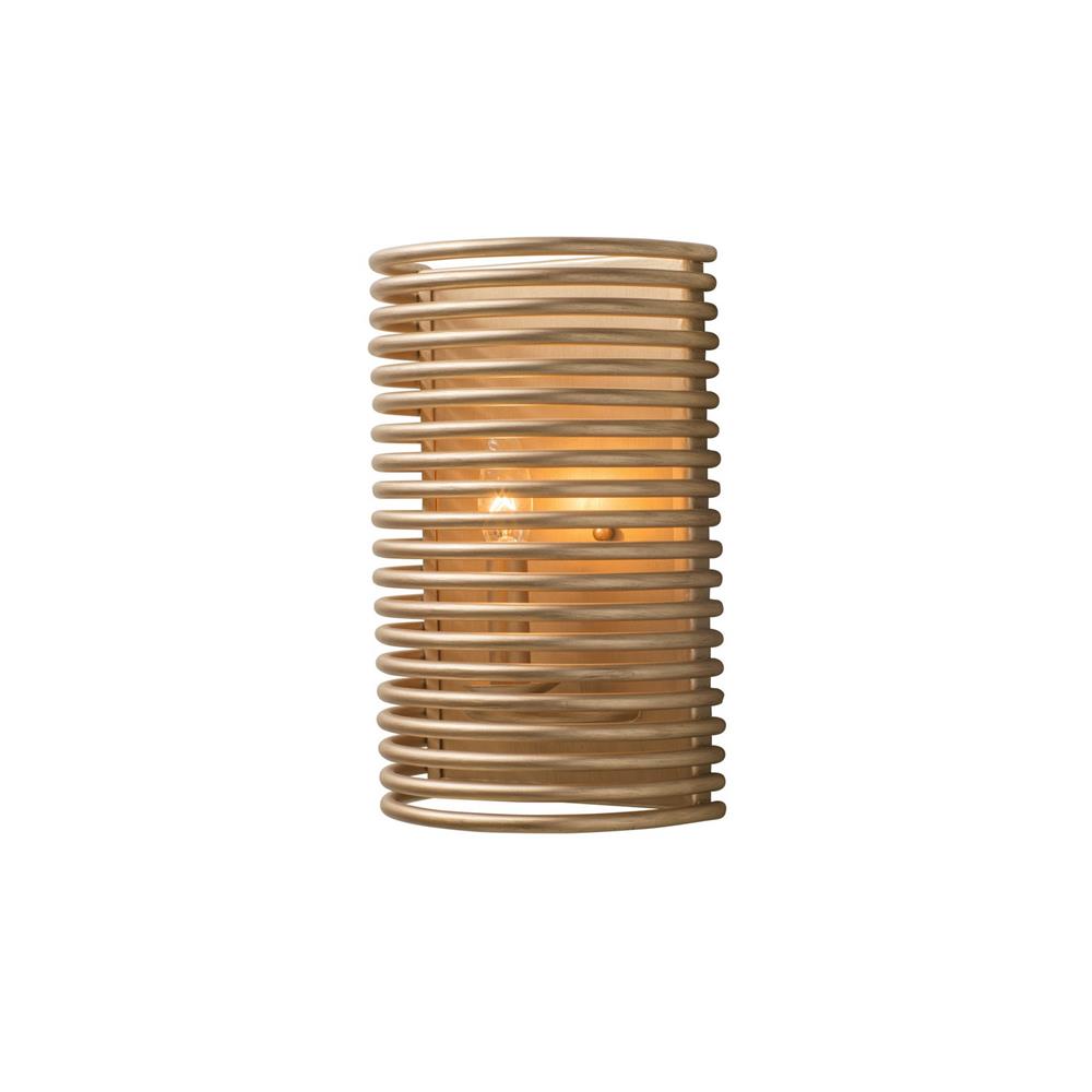 Kalco 506420MG Emery 1lt Wall Sconce in Modern Gold