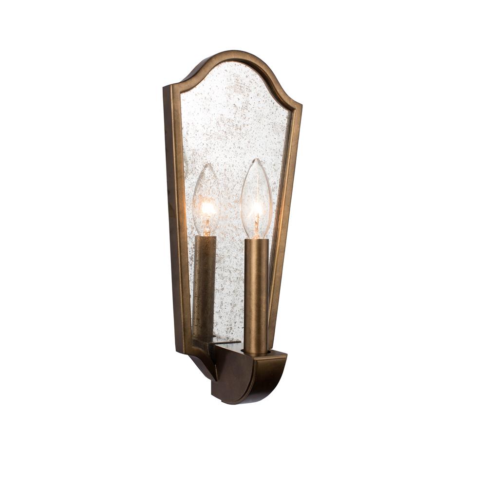 Kalco 510420PAB Aberdeen 1 Light ADA Wall Sconce in Pearlized Antique Brass