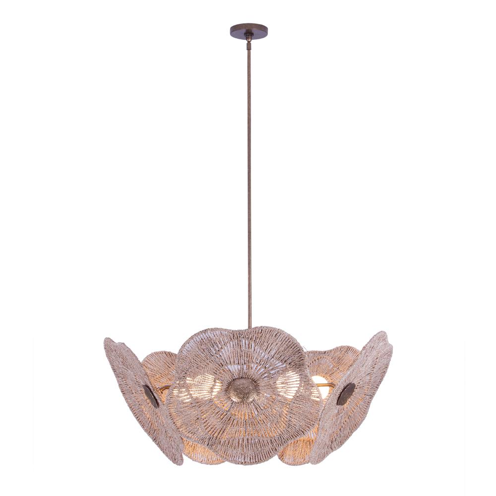 Kalco 522555PAB 37" Pendant in Pearlized Antique Brass