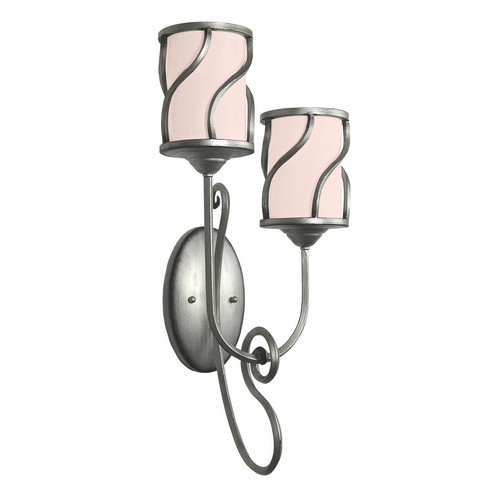 Kalco 6413HRB Helix 2 Light Wall Sconce (Left)