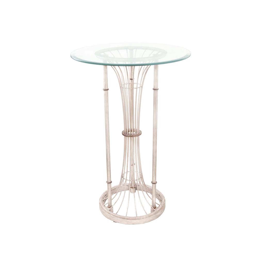 Kalco 800103PS Pub Table in Pearl Silver