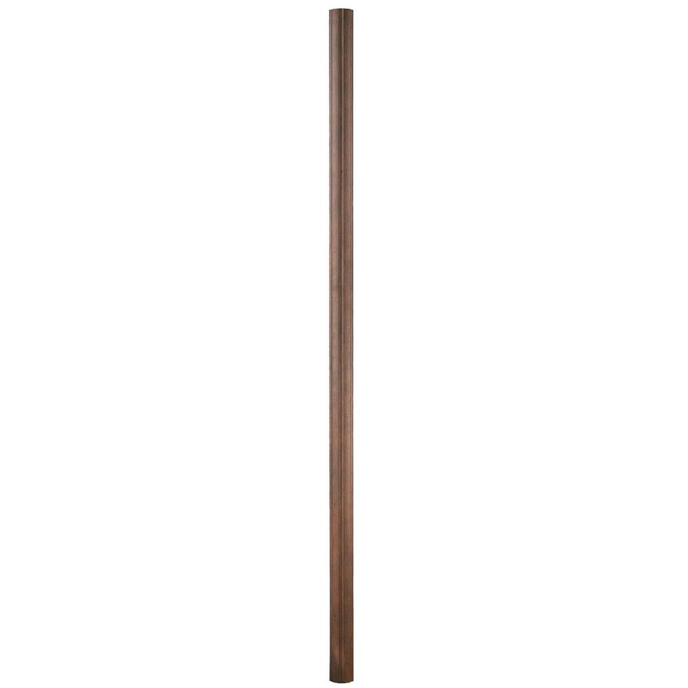 Kalco 9059WT Outdoor Straight Post, Ribbed Design