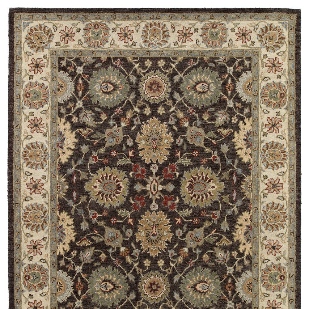 Kaleen Rugs 4051-49 Solomon Collection 5 Ft x 7 Ft 9 In Rectangle Rug in Brown 