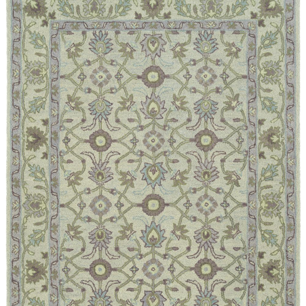 Kaleen Rugs 4060-77- Solomon Collection 10 ft. X 14 ft. Rectangle Rug in Silver/Lilac/Olive/Purple/Blue