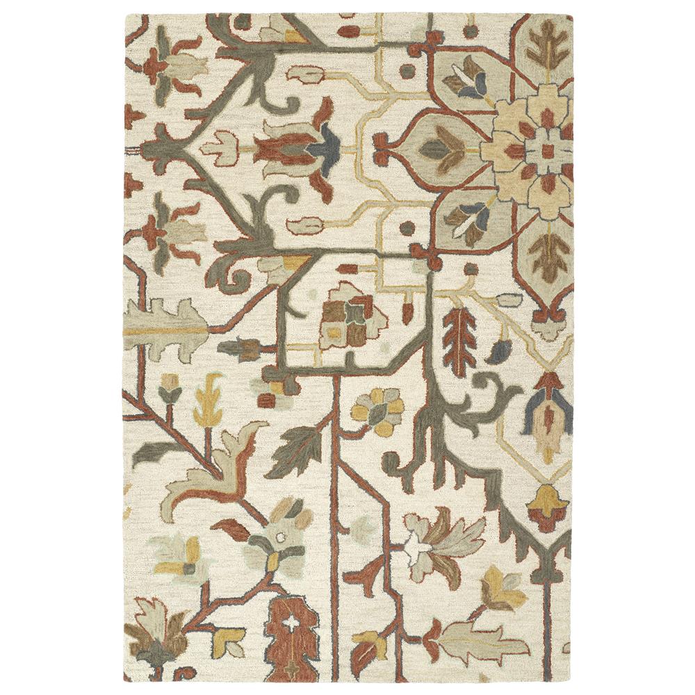 Kaleen Rugs 5309-107 Brooklyn Collection 9 Ft 6 In x 13 Ft Rectangle Rug in Mushroom