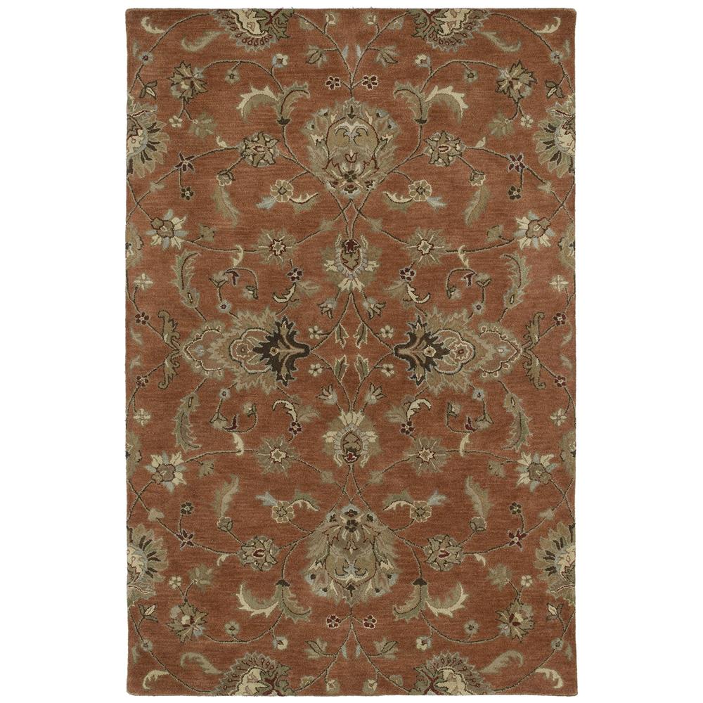 Kaleen Rugs 6060-67 Mystic Collection 2 Ft x 3 Ft Rectangle Rug in Copper