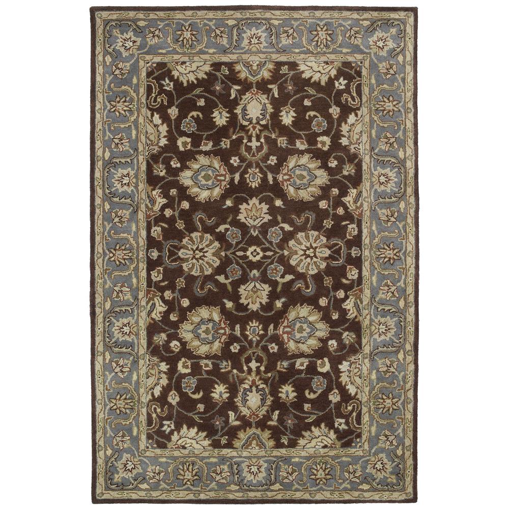 Kaleen Rugs 6062-49 Mystic Collection 9 Ft 6 In x 13 Ft Rectangle Rug in Brown