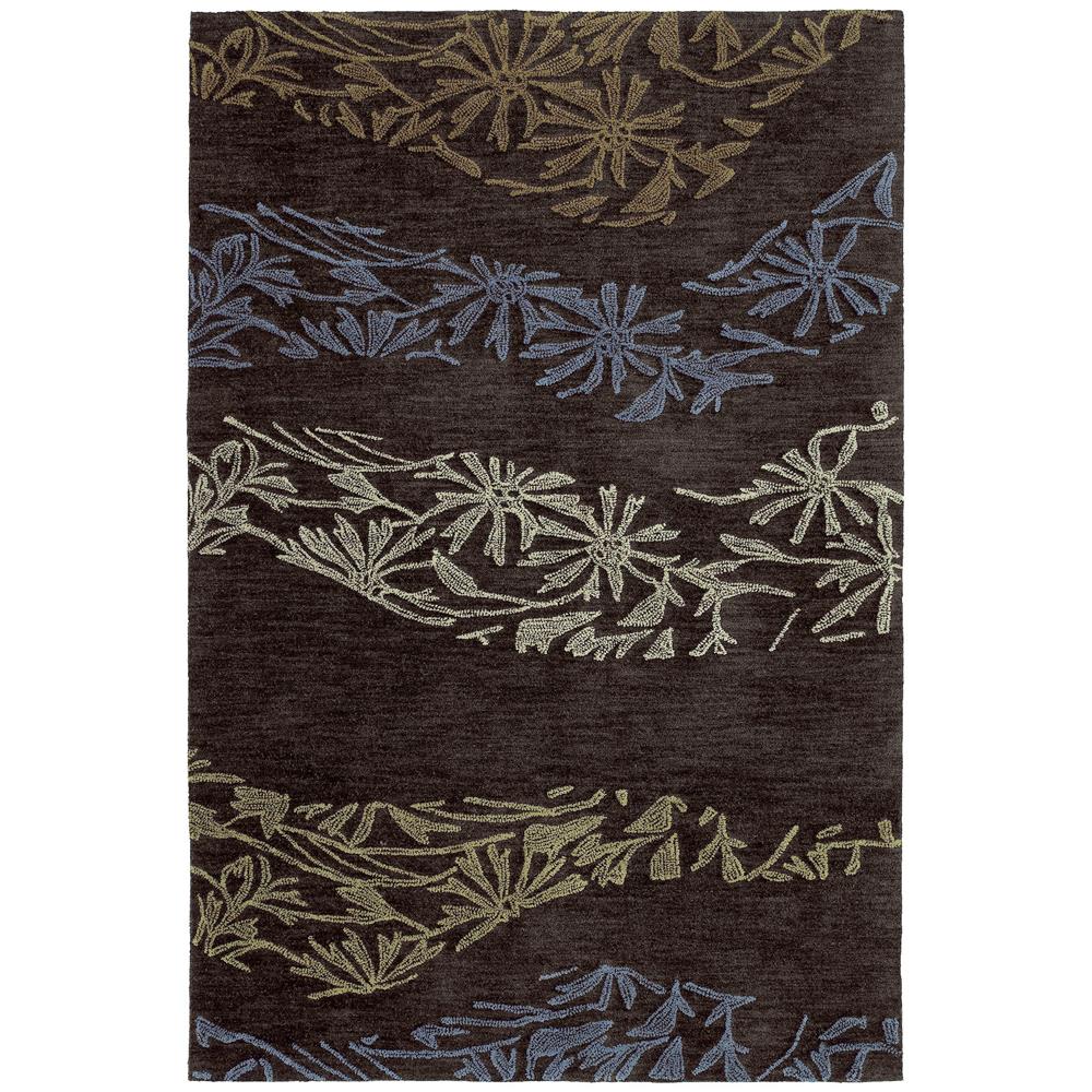 Kaleen Rugs 6401-40 Inspire 4 Ft. X 6 Ft. Rectangle Rug in Chocolate