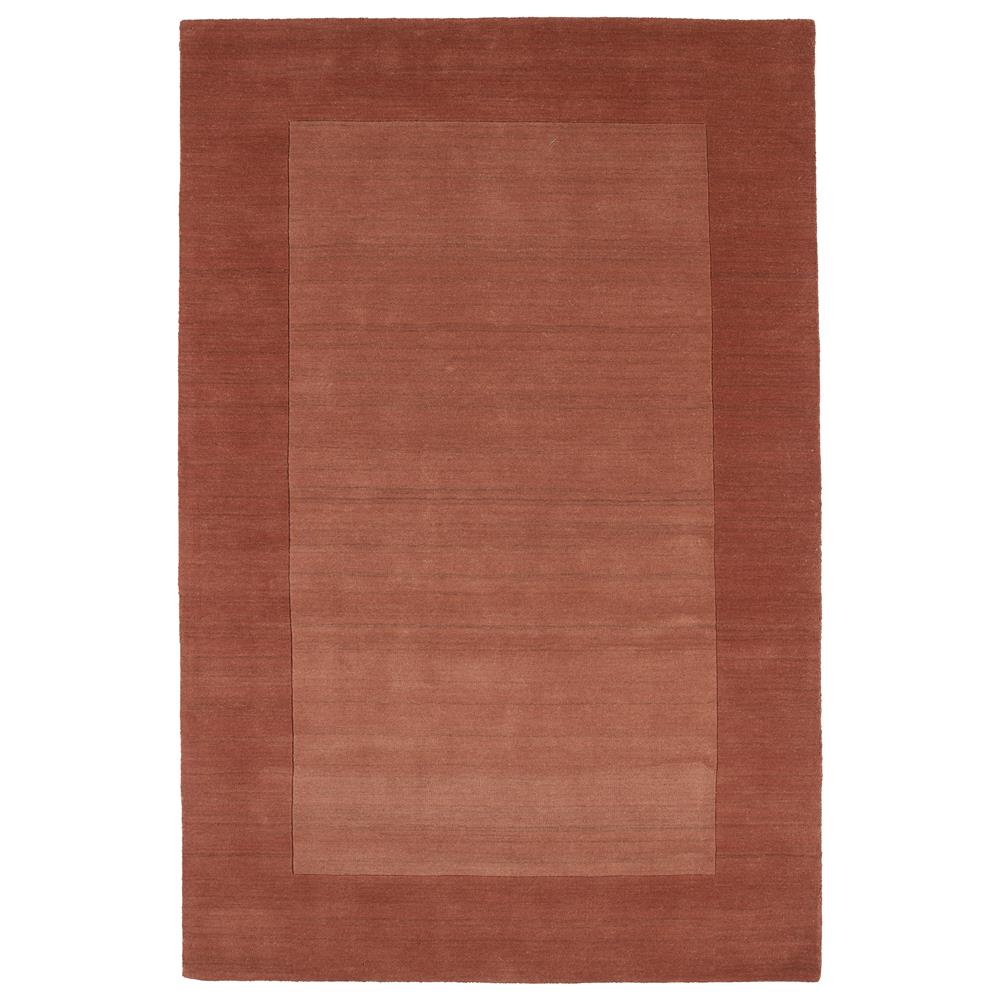Kaleen Rugs 7000-97 Regency Collection 8 Ft x 10 Ft Rectangle Rug in Salmon